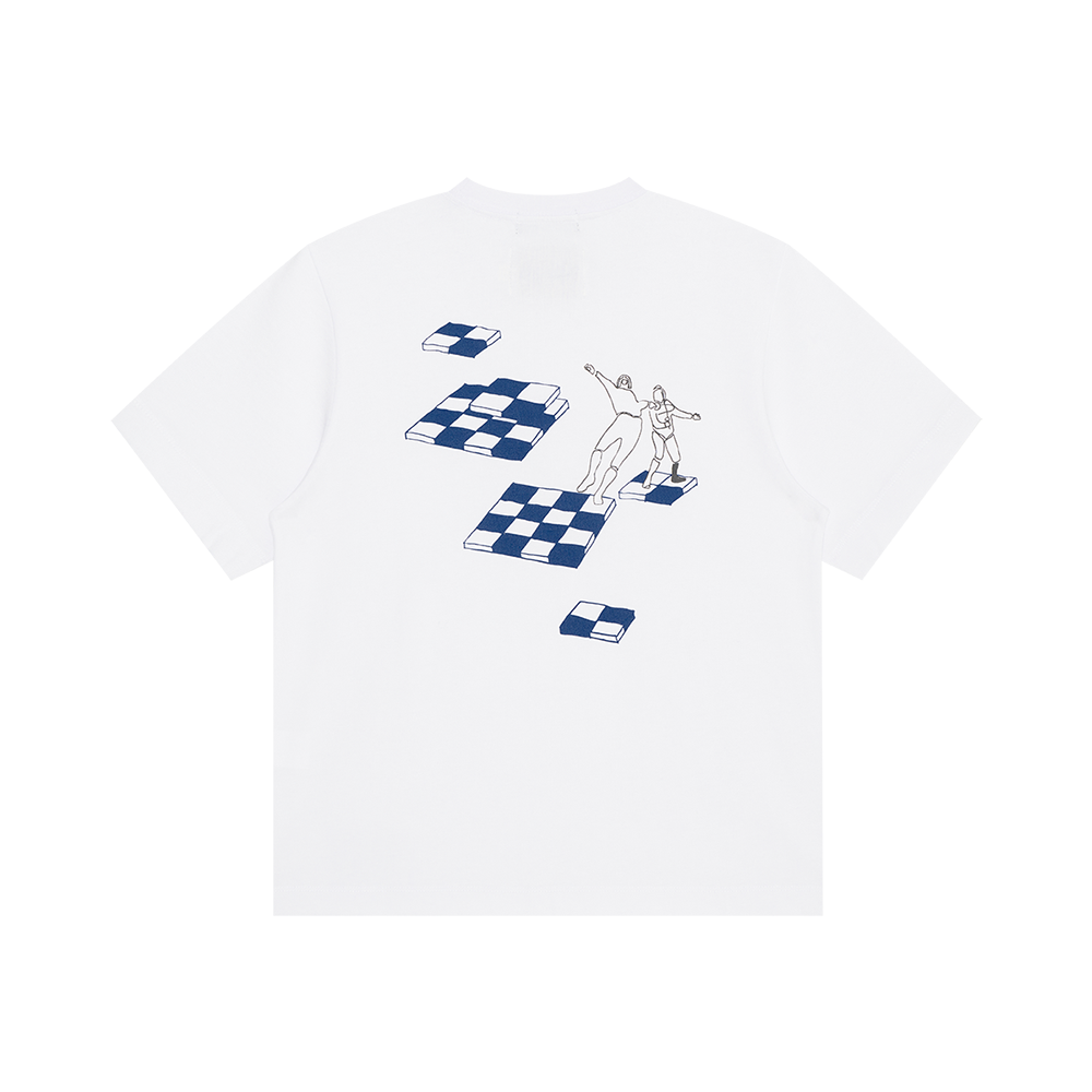 CHECKMATE FENCER T-SHIRT | White – ept.store
